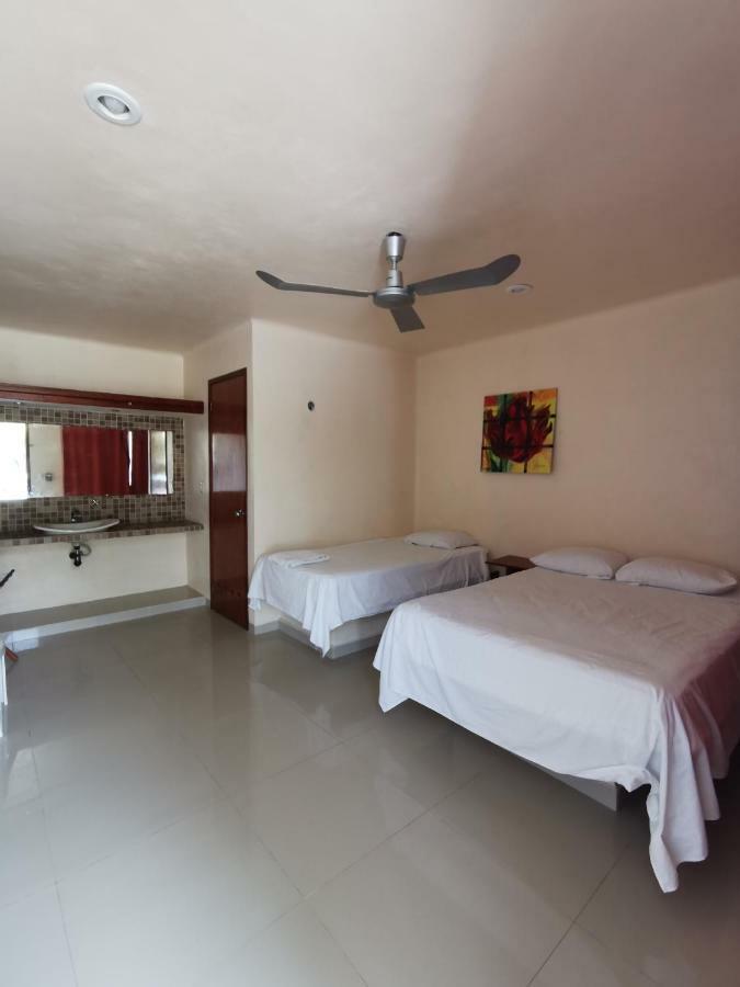 Las Cabanas Del Doctor Mahahual Exteriér fotografie