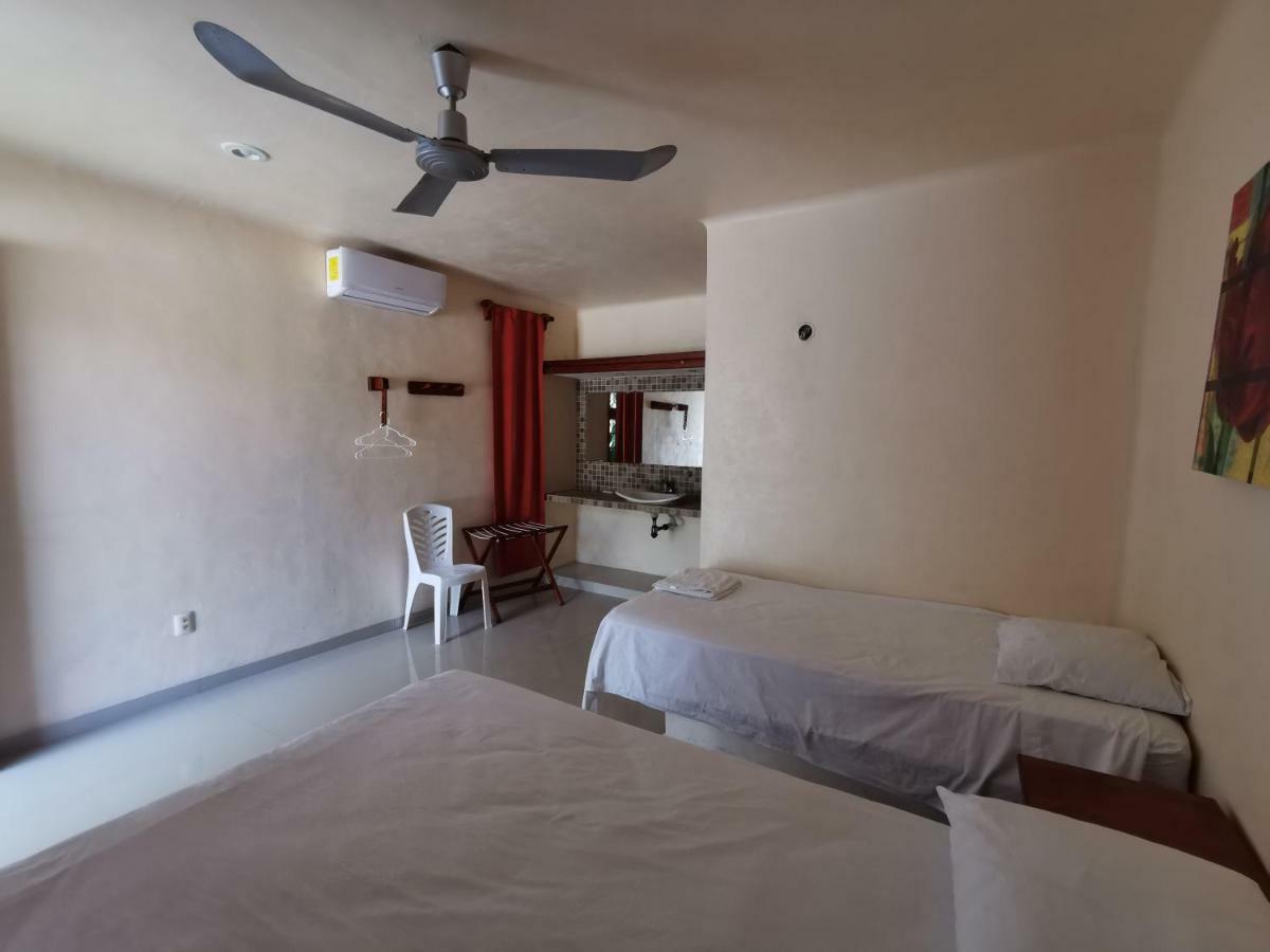Las Cabanas Del Doctor Mahahual Exteriér fotografie